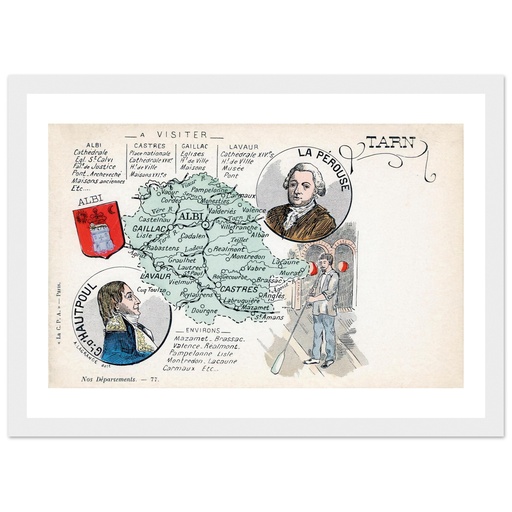 Cartographie - Departemnt du Tarn