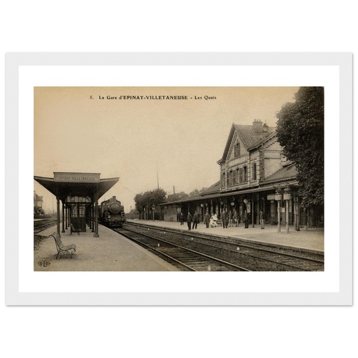 La Gare d Epinay-Villetaneuse - Les Quais