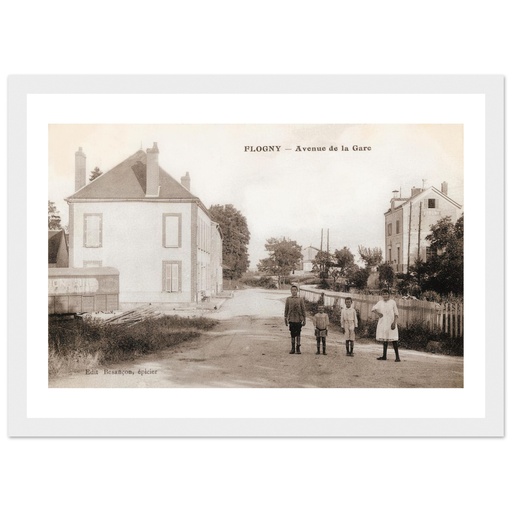 Flogny - Avenue de la Gare