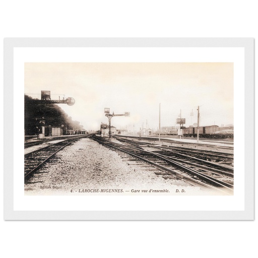 Laroches-Migennes - La Gare vue d'ensemble
