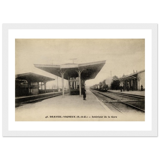 Draveil - Vigneux - Interieur la Gare