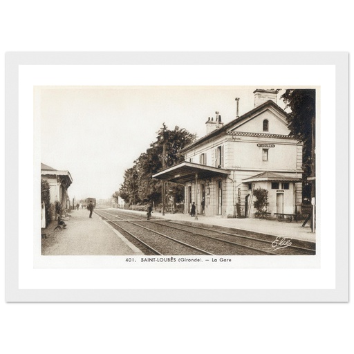 Saint-Lourbes (Gironde) - La gare