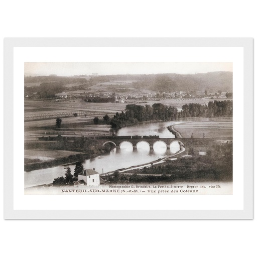 Nanteuil-sur-Marne (S-et-M)- Vue prise des Coteaux