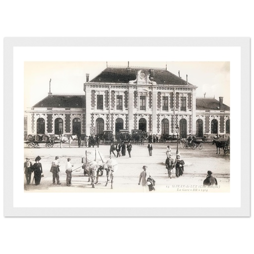 St Jean De Luz (Cote Basque) - la Gare