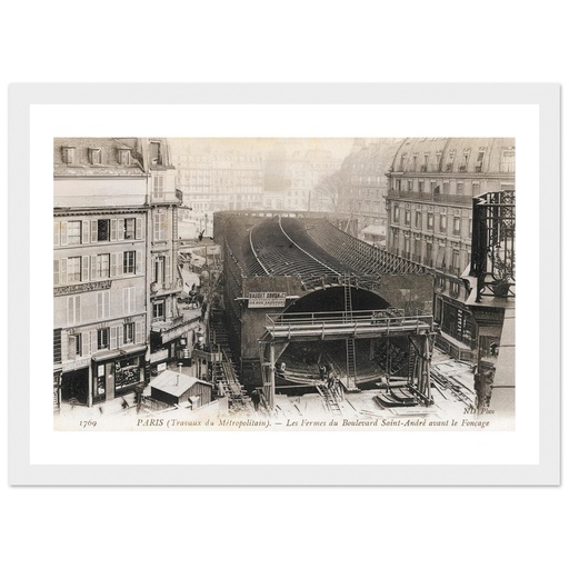 Les Fermes du Boulevard St Andre avant le fonçage