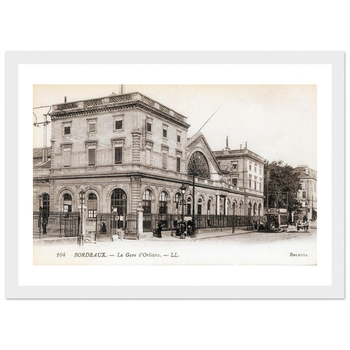 Bordeaux - la gare d'Orleans