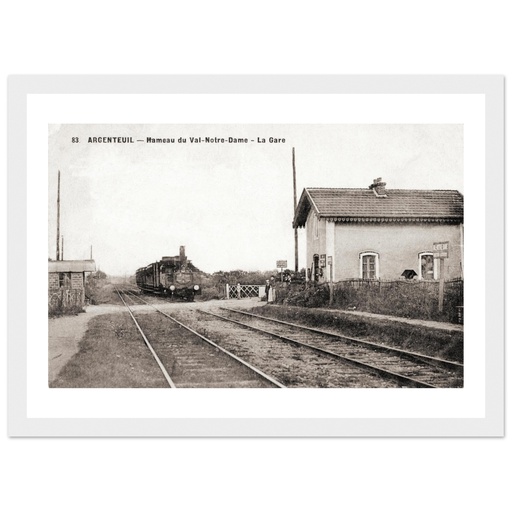 Argenteuil - Hameau du Val Notre-Dame - La Gare