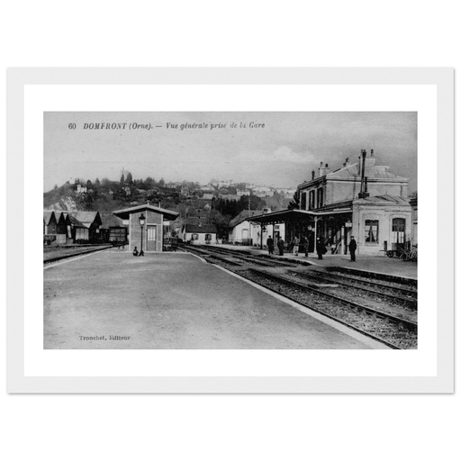 Domfront - Vue generale de la gare