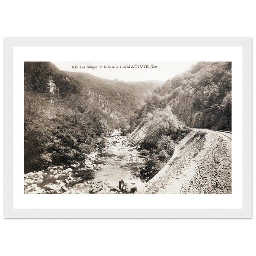 Les Gorges de la Cere a Lamativie (lot)