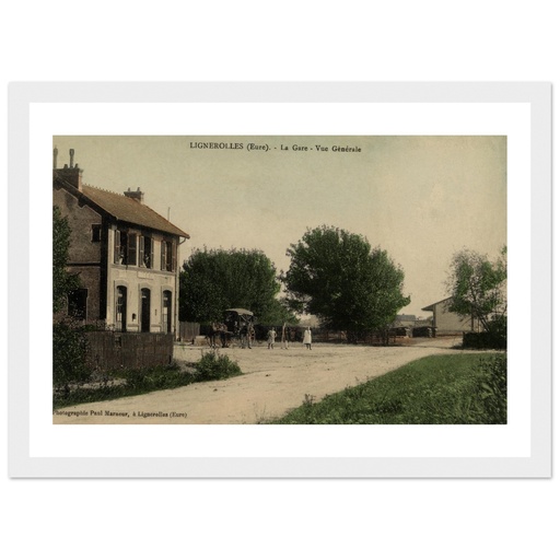 Lignerolles - La Gare - Vue Generale