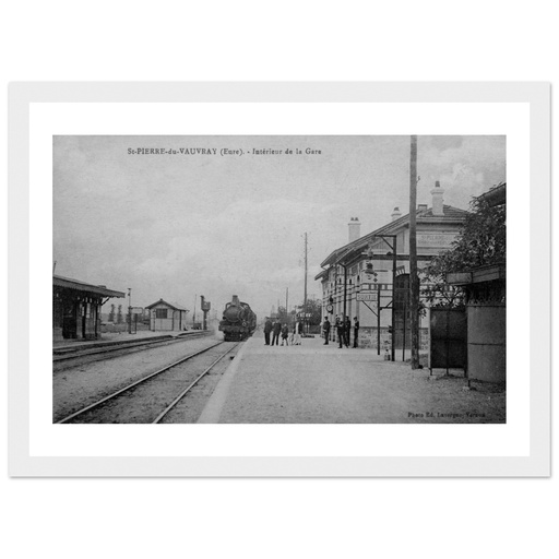 Saint Pierre de Vauvray - la Gare interieure