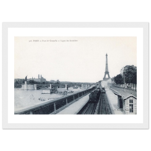 Pont de Grenelle, ligne des invalides