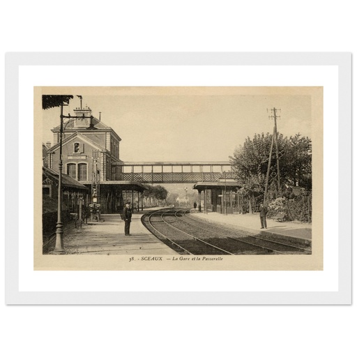 Sceaux - La Gare et la Passerelle