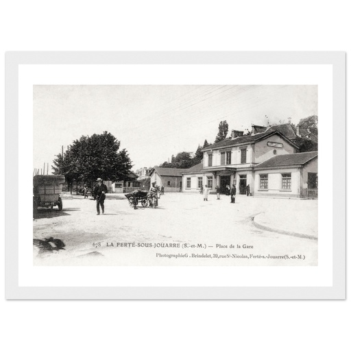 La Ferté-sous-Jouarre - Place de la gare