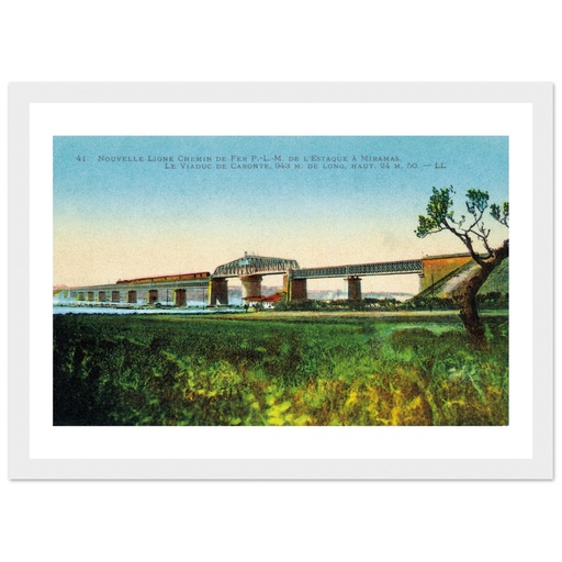 Le Viaduc de Caronte, 943 m. de Long, Haut 24 m 50