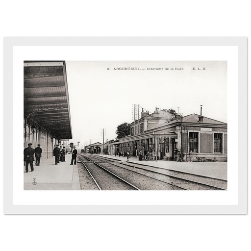 Argenteuil - Inerieur de la Gare