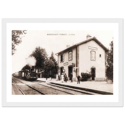 Montceau-Vindecy - La gare
