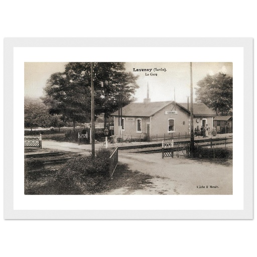 Lavenay (Sarthe) - La Gare