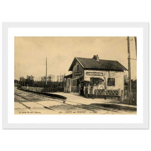 Lucy-sur-Yonne - La Gare