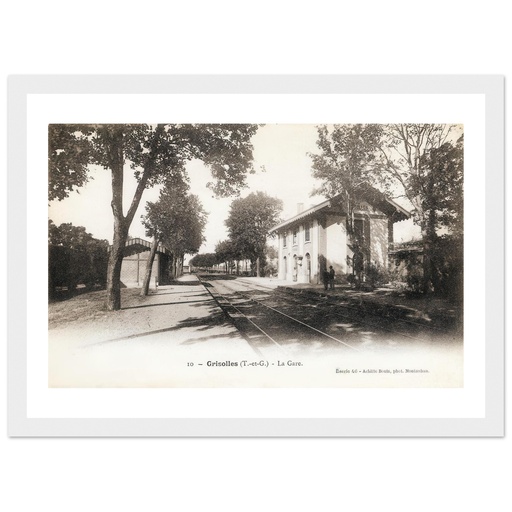Grisolles (T-et-G) - La Gare