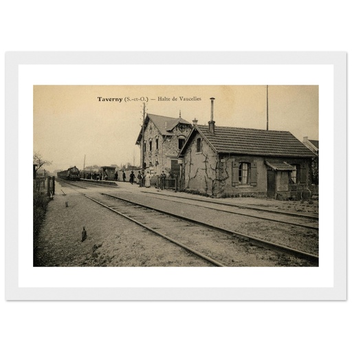 Taverny (S et O) - Halte de Vaucelles