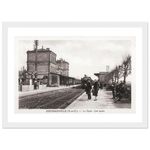 Goussainville (S-et-O)- La Gare- Les Quais