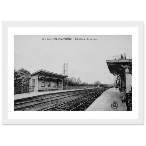 St-Ouen-L Aumone - L Interieur nde la Gare