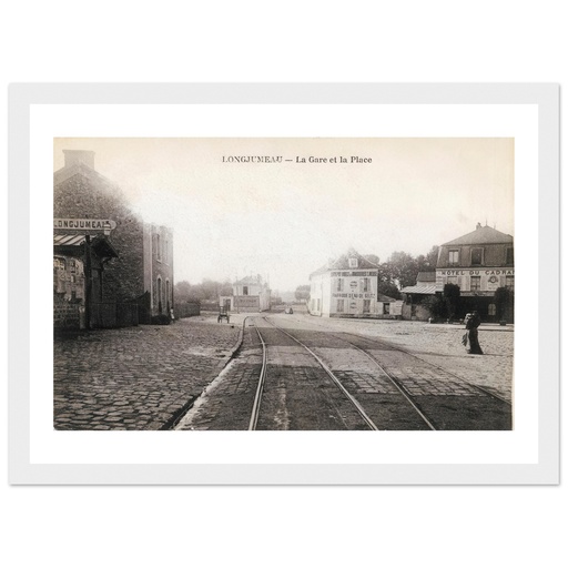 Longjumeau - La gare et la Place