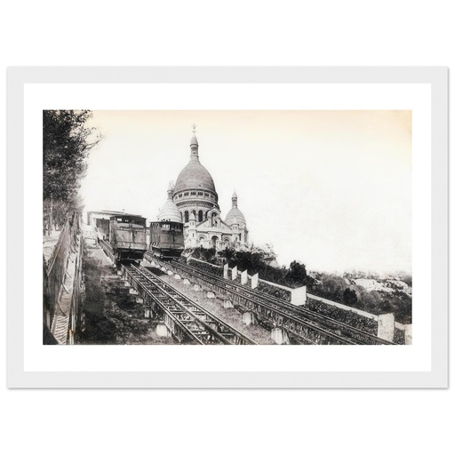 Paris - Funiculaire de Montmartre    Paris - Ile de France - France
