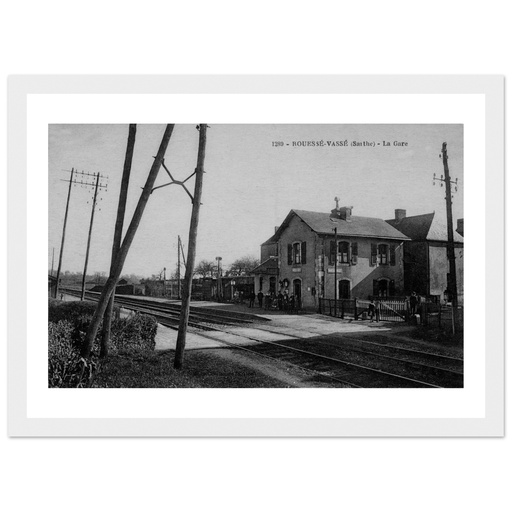 Rouessé-Vassé - La gare