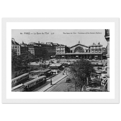 La gare de L'est