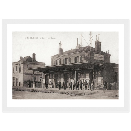 Acheres -La gare