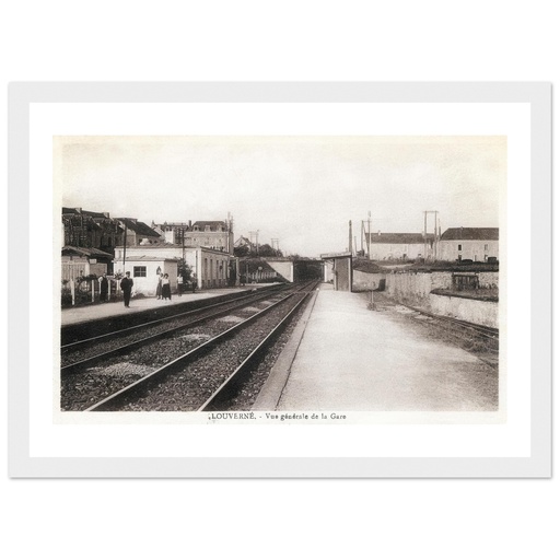 Louverne - Vue generale de la gare