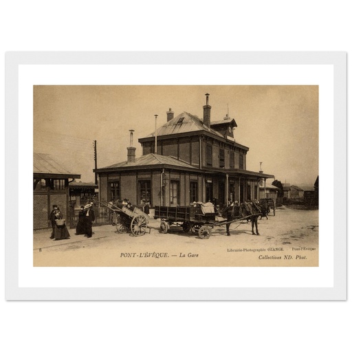 Pont-l’Évêque - la gare