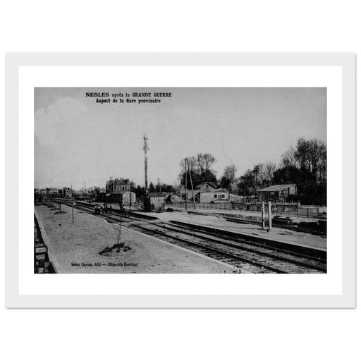 NESLES - La Gare