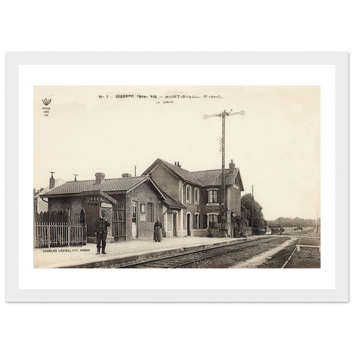 Mont-Saint-Éloi - La Gare - Guerre de 1914-1916