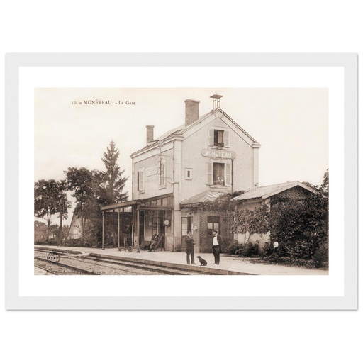 Moneteau - la gare