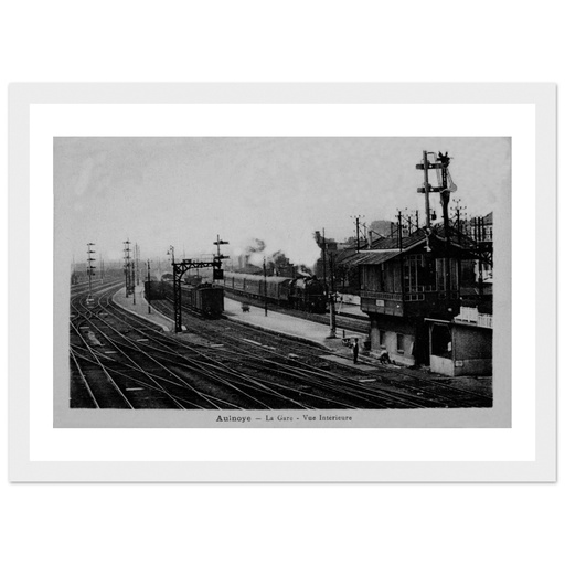 Aulnoye - La Gare, vue interieure