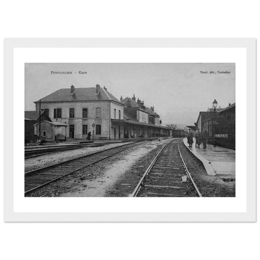 Pontarller - Doubs - Franche Comte - France    La Gare