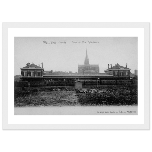 Wattrelos - Gare - Vue extérieure