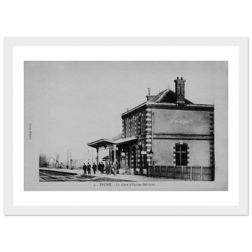 Epone - la gare d'Epone Mezieres