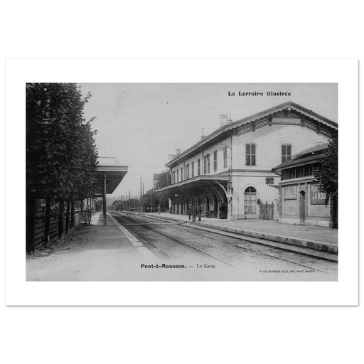 Pont-à-Mousson - La Gare.