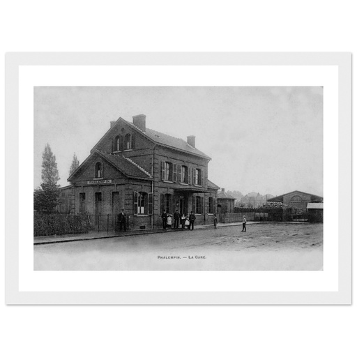 Phalempin - la Gare - Passage du rapide - Lille - Paris