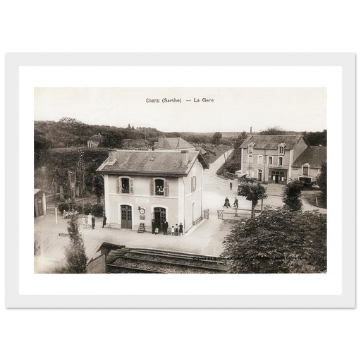 Chenu - La Gare