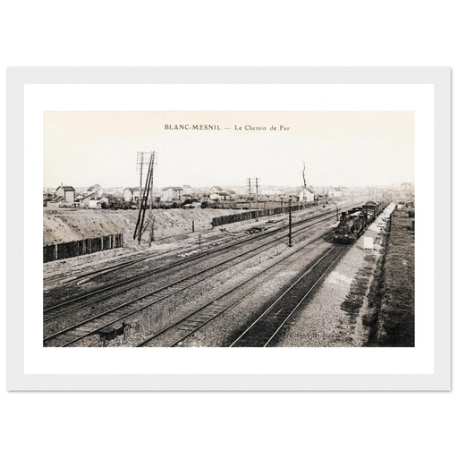 Blanc-Mesnil - Le Chemin de Fer