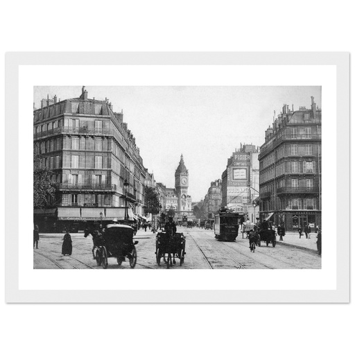 Rue de Lyon et la gare de Lyon