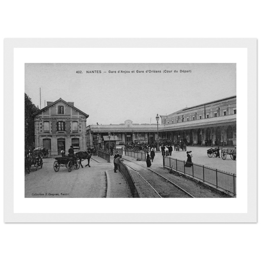 Nantes - Gare D'Anjou et Gare D'Orleans