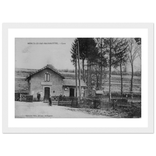 Mercy-Le-Bas - La Gare de Mercy-Le-Bas-Mainbottel