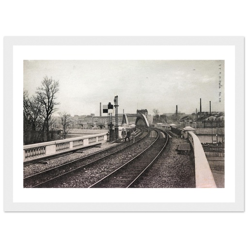 Grenelle - Passerelle du chemin de fer de Passy