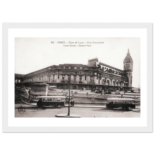 Paris -Gare de Lyon -Vue d'ensemble